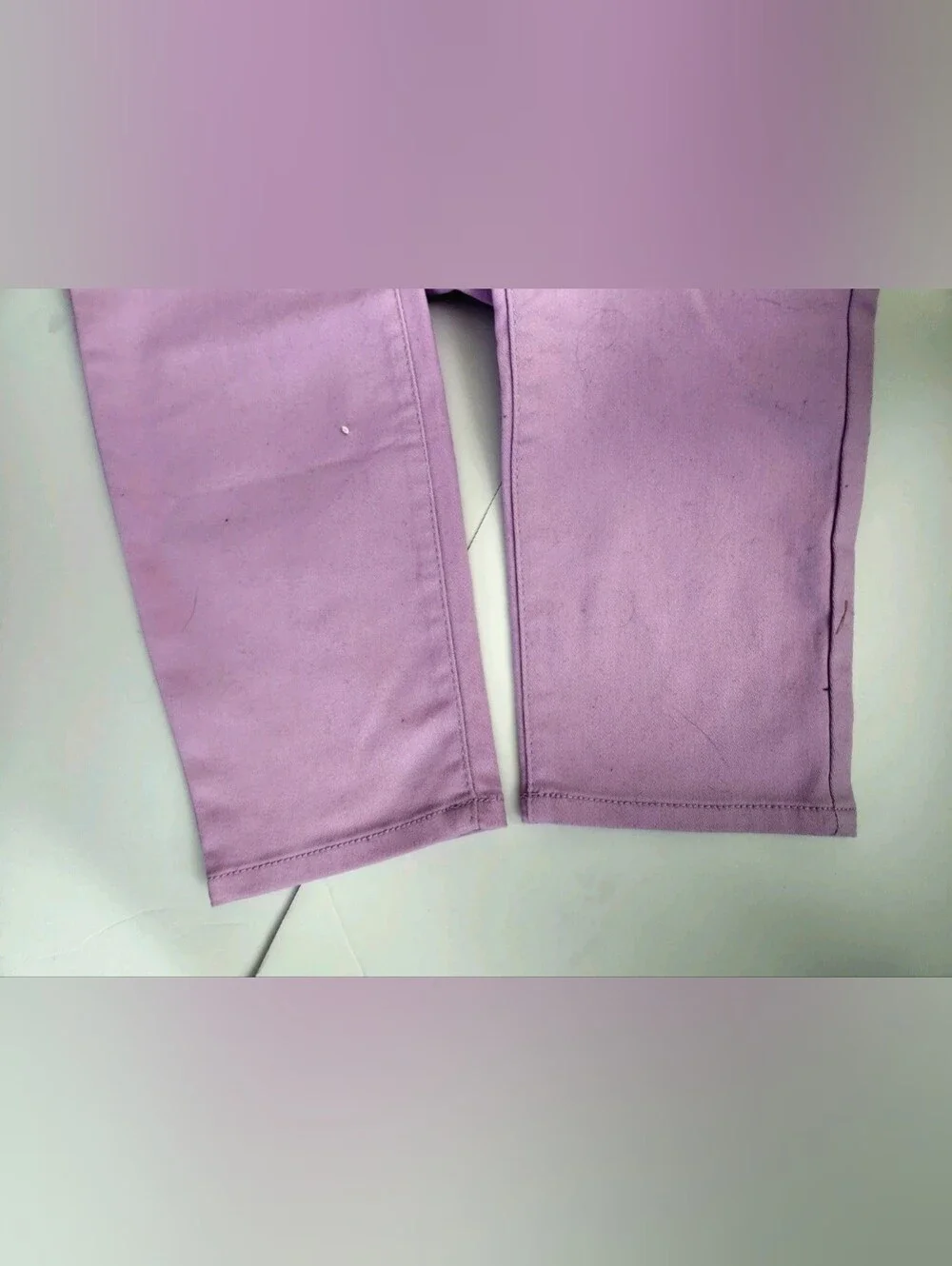 Size 12 Ladies d. jeans High Rise Ankle Jeans in Lavender Lilac